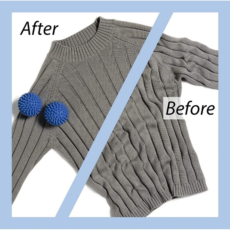 Bienstylife Reusable Laundry Dryer Balls - Eco Friendly Fabric Softener
