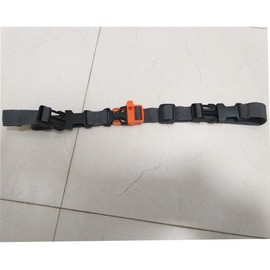 HDHYK Backpack Chest Strap- Nylon - Adjustable Universal (Wolf Grey)