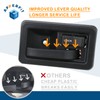 APPERFiT Exterior & Interior Door Handles w/Keepers Compatible with Jeep