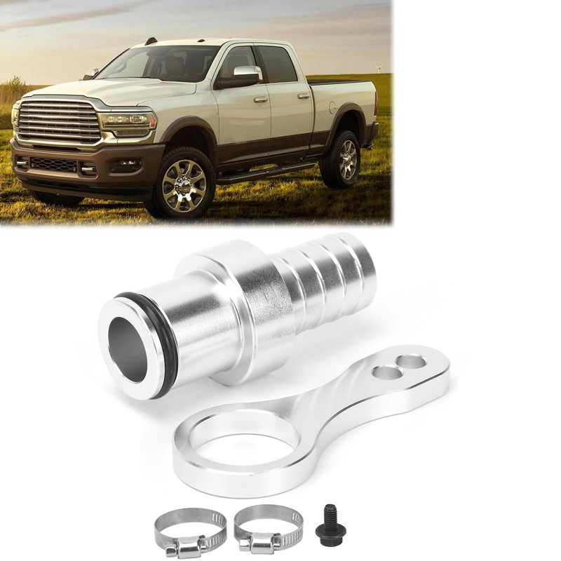 Coolant Bypass Hose Barb Adapter Kit Replacement for Dodge Ram