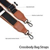 LEMEDE Adjustable Wide Purse Strap Leather ends Replacement Handbag Purses