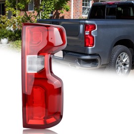 KAMDKI Right Passenger Side LED Type Tail Light Rear Lamp Fit for 2019 2020 2021 2022 2023 Chevy Silverado 1500 2500HD 3500HD 84678150 GM2801311