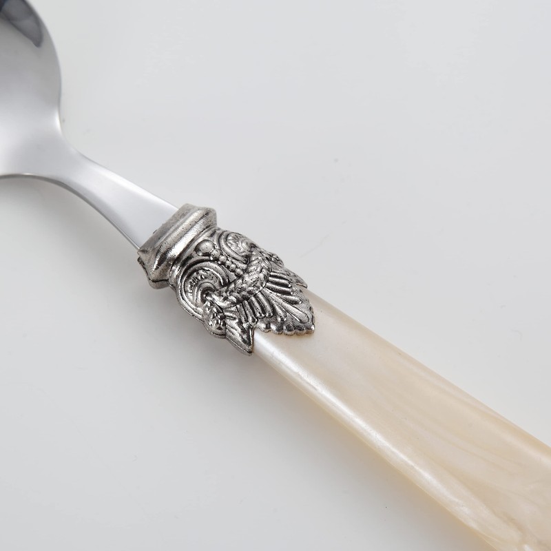 CATHYLIN REVERIE Collection 18/10 Stainless Steel Vintage Flatware set,Sliverware set,Dishwasher