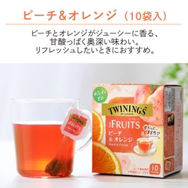 twining the fruit peach & orange 10p