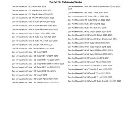 Tusk Cargo Barricade Black Powder Coated for CAN-AM Maverick X3 Max X DS Turbo R 2018