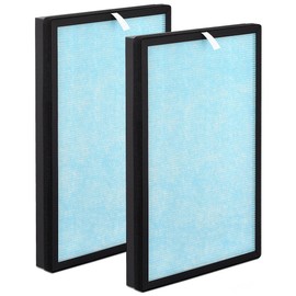AMOYFILTER 2 Pcs HP8 Replacement Filter Compatible with Simpure HP8 Air Puri-fier Filter, 3-in-1 Filtration with Nano-Silver Ion Pre-Filter, H13 True HEPA Filter and Activated Carbon Filter
