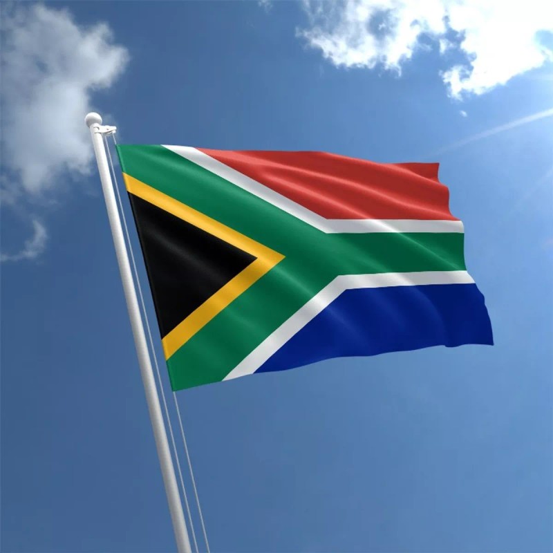 Bandera Pais Sudafrica 1.5m X 90cm South Africa Poliester