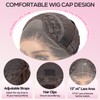 topshe Blonde 13x4 HD Lace Front Wig, 26 Inch Body