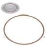 8.74Inch/22.2cm Microwave Turntable Ring Microwave Roller Ring, Glass Plate Tray