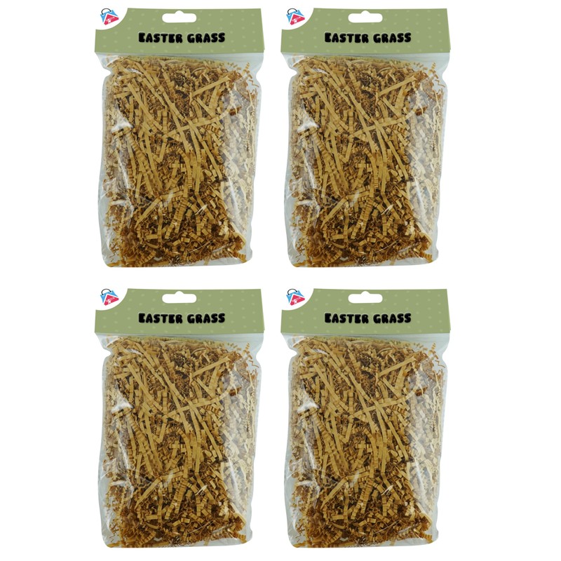 200g Brown Shredded Tissue Paper Grass, Easter Basket Fillers Shredded