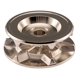 Lewmar Pro Series Gypsy RC 5/16" G4 in Chromed Bronze – Replacement Gypsy for Pro-Series 700/1000 and Pro-Fish 700/1000 Windlasses, Made from Chrome Plated Bronze