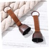 SUPVOX Pair of Sturdy Bear Warning Bells Soft Nylon Webbing