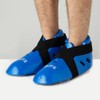 Blitz Dipped Foam Foot Guards - Blue - Small
