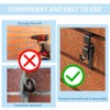 TRBSXRT Stainless Steel Brick Wall Clips - Heavy Duty Brick