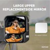 Compatible with Upper BSD Toyota Tundra Passenger Side Mirror, 2022