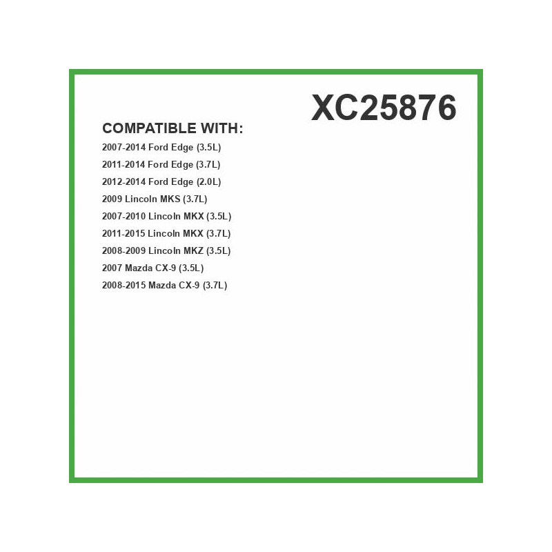ECOGARD XC25876 Filtro de aire de cabina premium compatible con