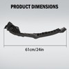 Front Headlight and Bumper Bracket Mount Support Retainer Kit Fit