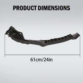 Front Headlight and Bumper Bracket Mount Support Retainer Kit Fit for 2018-2020 Honda Accord EX/EX-L/LX/Sport Left and Right Side Sets of 4 Brackets Included OEM 71190-TVA-A00, 71198-TVA-A01