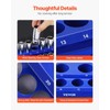 Magnetic Socket Organizer Set 8PCS Socket Trays Blue & Red