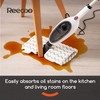 REECOO Steam Mops for Floor Cleaning, Unique Double-Sided Flip Design,