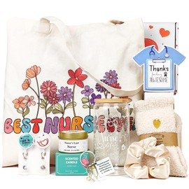 MHSMHL Nurse Gifts for Women, Nurses Week Gift, Nurse Appreciation Gift, Practitioner Gifts for Nurses, Nursing School Essentials with 16oz Glass Cup