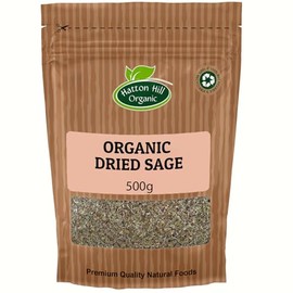 Organic Dried Sage 500g by Hatton Hill Organic
