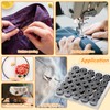 dipeer 25 Pcs Bobbins for Sewing Machine, Black Sewing Machine