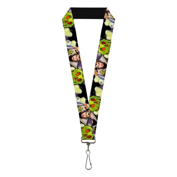 Lanyard Evil Queen Poisoned Apple Pose Poisoned Apple Black Greens