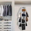 MaoXinTek 10 Compartments Hanging Handbag Storage Bag Organizer for Hat