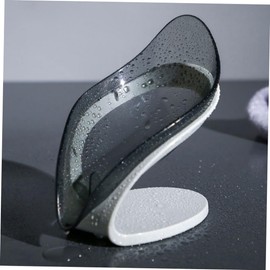 NOLITOY Leaf Soap Holder 2pcs Set Self-Draining Soap Dish for Bathroom and Kitchen Suction Cups Easy Drainage Design for Home Use