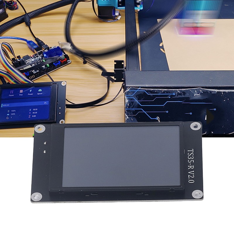 Laser Engraving Machine Kit Desktop Engraver Universal 3.5in Display Monitor