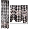 The Country House Collection 32195 Berry Vine Check Shower Curtain,72-inch