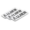 Signs ByLITA Ujier 1 x 3" Name Tag/Badge, Praying Hands