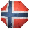 YNOT? Mini Pocket Umbrella Mini Umbrella Manual with Norway Flag,