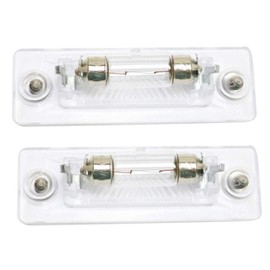 CarLights360: For Volkswagen Passat License Plate Tail Light 2001-2008 Driver and Passenger Side | Pair | For VW2870106 | 3B5998026A, 3B5998026A