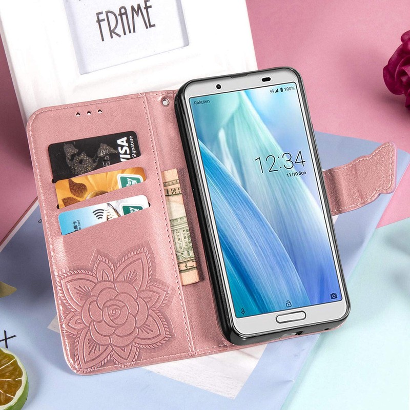 SHARP AQUOS SENSE3 SHV45 /SH-02M Notebook Type Case PU Leather