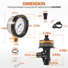DearChan 98209800 High Flow Manual Relief Valve/Air Relief Manual Valve