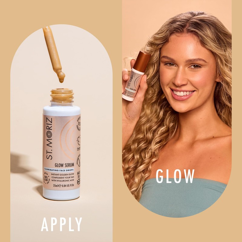 St Moriz Advanced Glow Serum Illuminating Face Drops | Illuminating