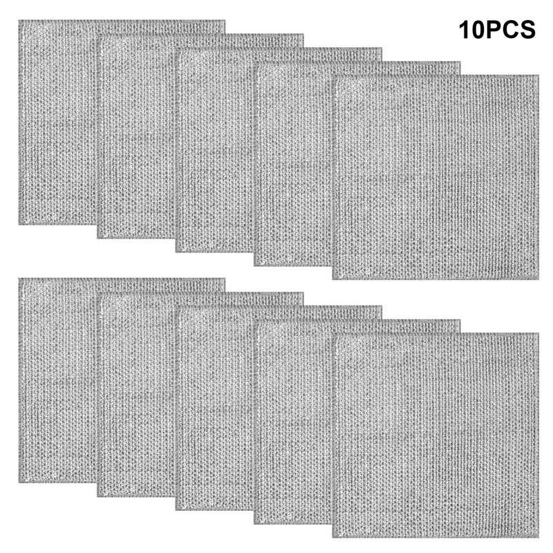 Multi-Purpose Wire Dish Cloths for Wet and Dry, Pack of