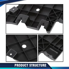 PIT66 Bumper Filler Compatible With 2015-2018 GMC Yukon/2015-2020 GMC Yukon XL Set of 2 Front Driver and Passenger Side 22936429, GM1089185, 22936428, GM1088185