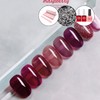 classic nail Mayour Raspberry Syrup Gel Nail Set of 8