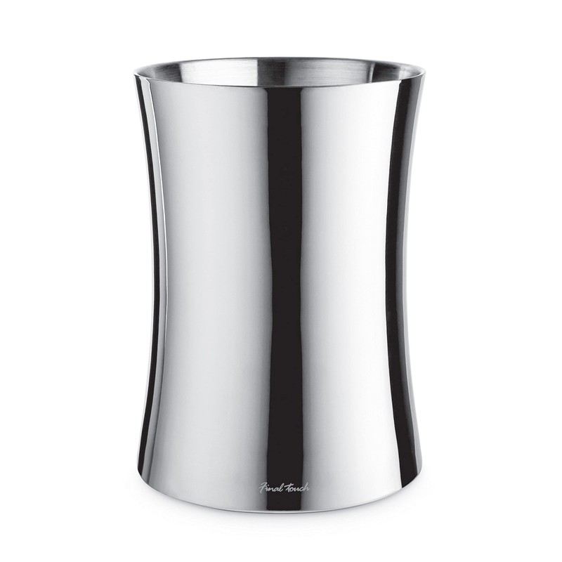Final Touch Double Wall Stainless Steel Wine Chiller for Wine