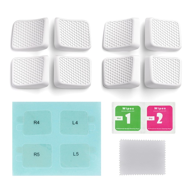 playvital Non-Slip Button Mat for Steam Deck LCD Back Buttons,