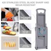 ZTQCSQ [All in 1] Upgraded Version Safe Mandoline Slicer for