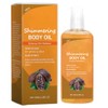 Shimmer Body Oil,Vitamin E Body Oil for Dry Skin