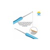 AARNAV Plastic Handle Crochet Hook Ergonomic Crochet Hook for Arthritic