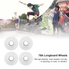 78A 60x45mm HighElastic Skateboard Flash Wheel PU Filling for Longboard