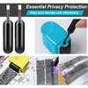 Pence & Moon Collective 12 Pcs Address Blocker Stamp, Identity