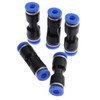 5pcs Pneumatic Fitting Pneumatic Straight Push-in Stud Fitting Connector Air