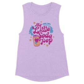 My Little Soda Pop Women's Muscle Tank X-Small Lavender